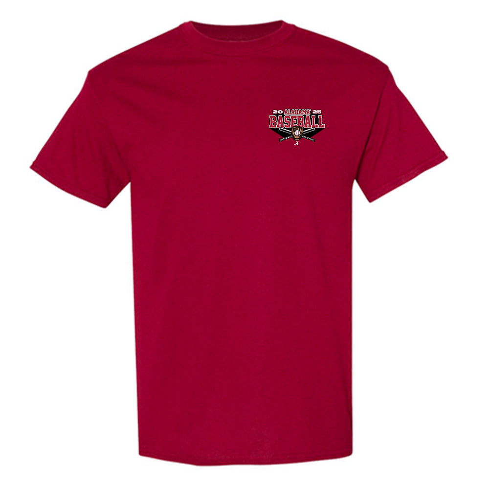 Alabama - NCAA Baseball : - Roster Tee T-Shirt-0