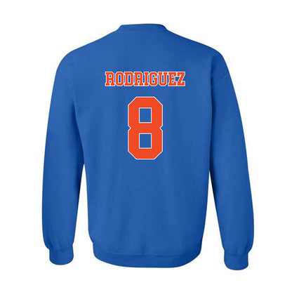 Florida - NCAA Baseball : Christian Rodriguez - Replica Shersey Crewneck Sweatshirt-1