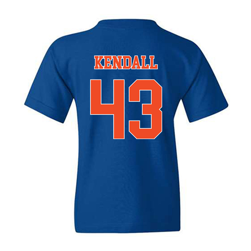 Florida - NCAA Baseball : Jacob Kendall - NCAA® Replica Shersey Youth T-Shirt-1