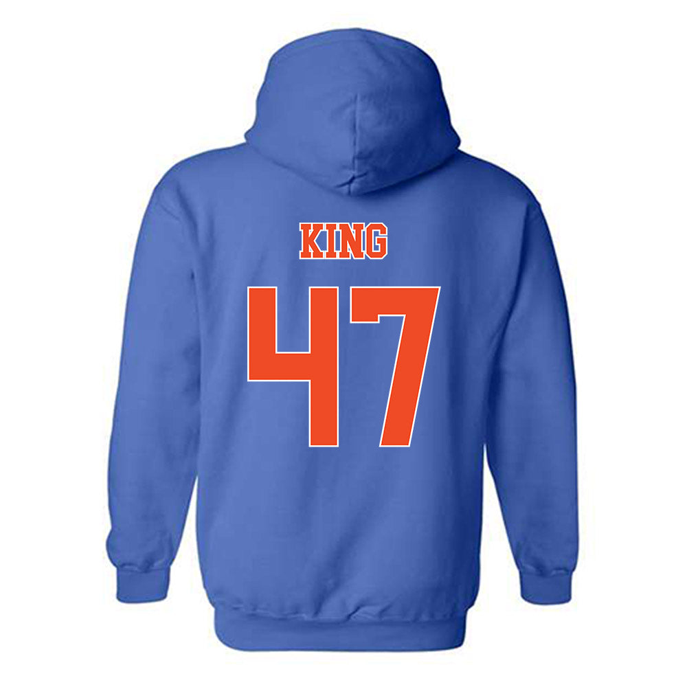 Florida - NCAA Baseball : Aidan King - Replica Shersey Hooded Sweatshirt-1
