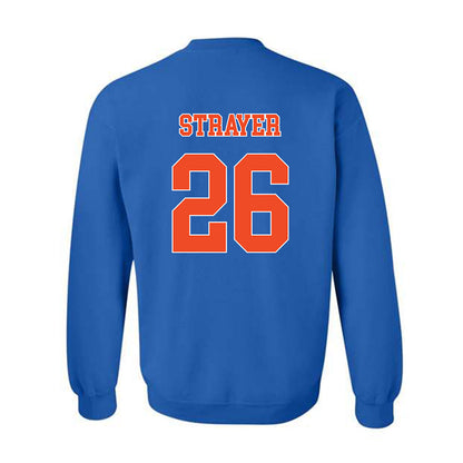 Florida - NCAA Baseball : Cash Strayer - NCAA® Replica Shersey Crewneck Sweatshirt-1