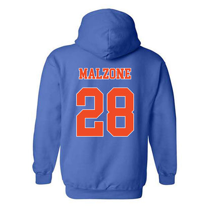 Florida - NCAA Baseball : AJ Malzone - NCAA® Replica Shersey Hooded Sweatshirt-1