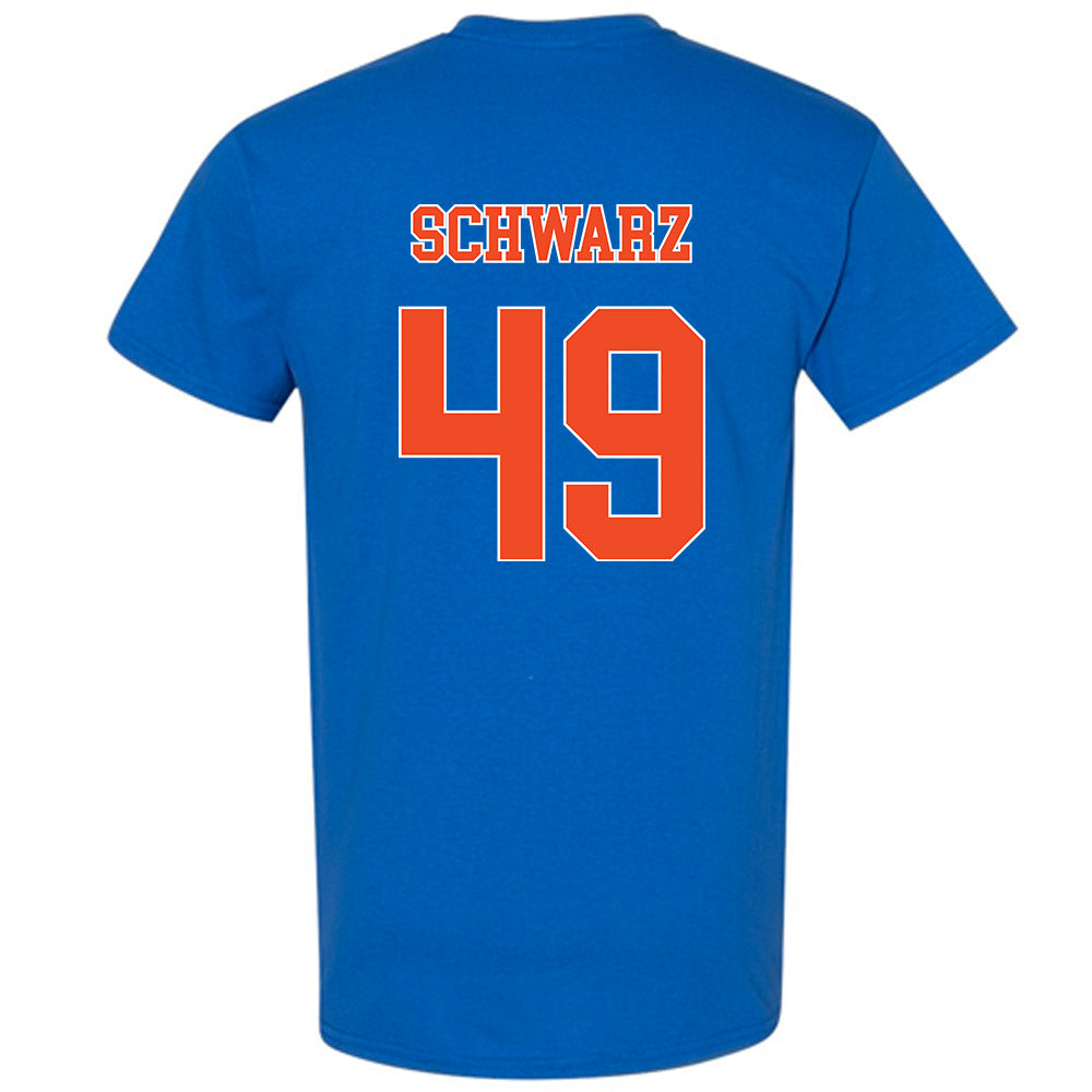 Florida - NCAA Baseball : Colton Schwarz - NCAA® Replica Shersey T-Shirt-1