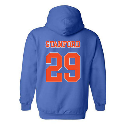 Florida - NCAA Baseball : Cole Stanford - NCAA® Replica Shersey Hooded Sweatshirt-1