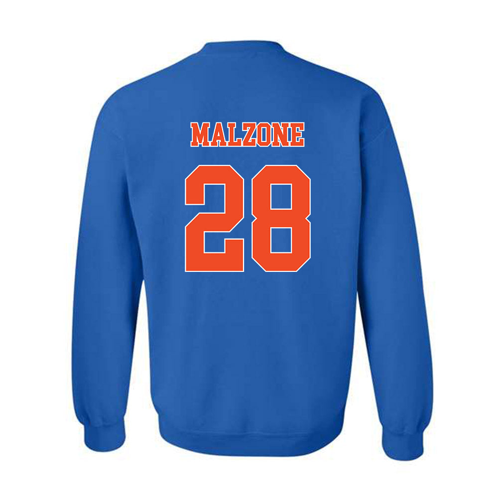 Florida - NCAA Baseball : AJ Malzone - NCAA® Replica Shersey Crewneck Sweatshirt-1