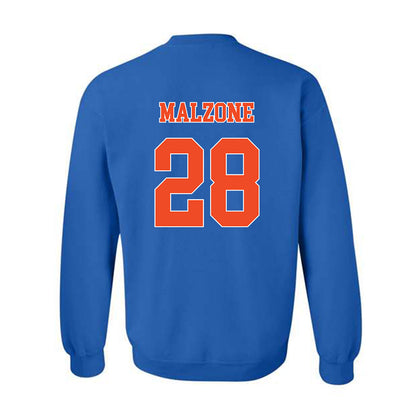 Florida - NCAA Baseball : AJ Malzone - NCAA® Replica Shersey Crewneck Sweatshirt-1