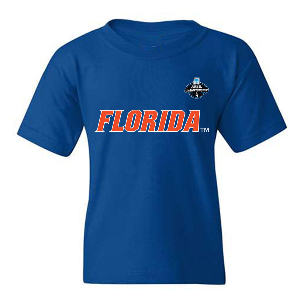 Florida - NCAA Baseball : Drew Dickerson - NCAA® Replica Shersey Youth T-Shirt-0