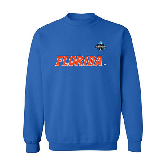 Florida - NCAA Baseball : Liam Peterson - Replica Shersey Crewneck Sweatshirt-0