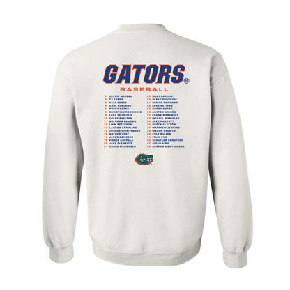 Florida - NCAA Baseball : - Roster Crewneck Sweatshirt-1