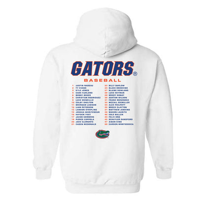 Florida - NCAA Baseball : - Roster Hooded Sweatshirt-1