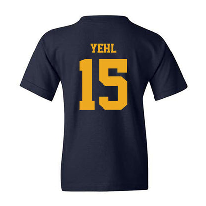 West Virginia - NCAA Baseball : Maxx Yehl - NCAA® Replica Shersey Youth T-Shirt-1
