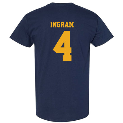 West Virginia - NCAA Baseball : Jackson Ingram - NCAA® Replica Shersey T-Shirt-1