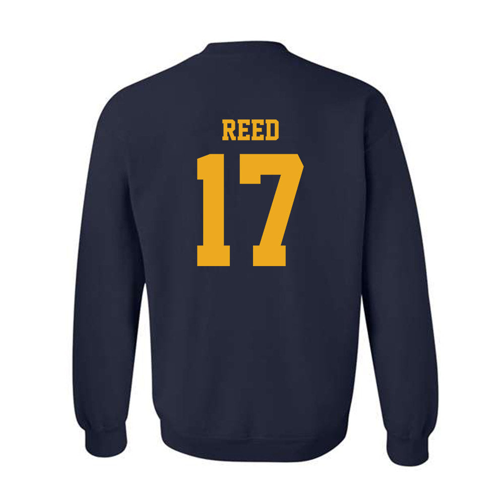 West Virginia - NCAA Baseball : Carlson Reed - NCAA® Replica Shersey Crewneck Sweatshirt-1