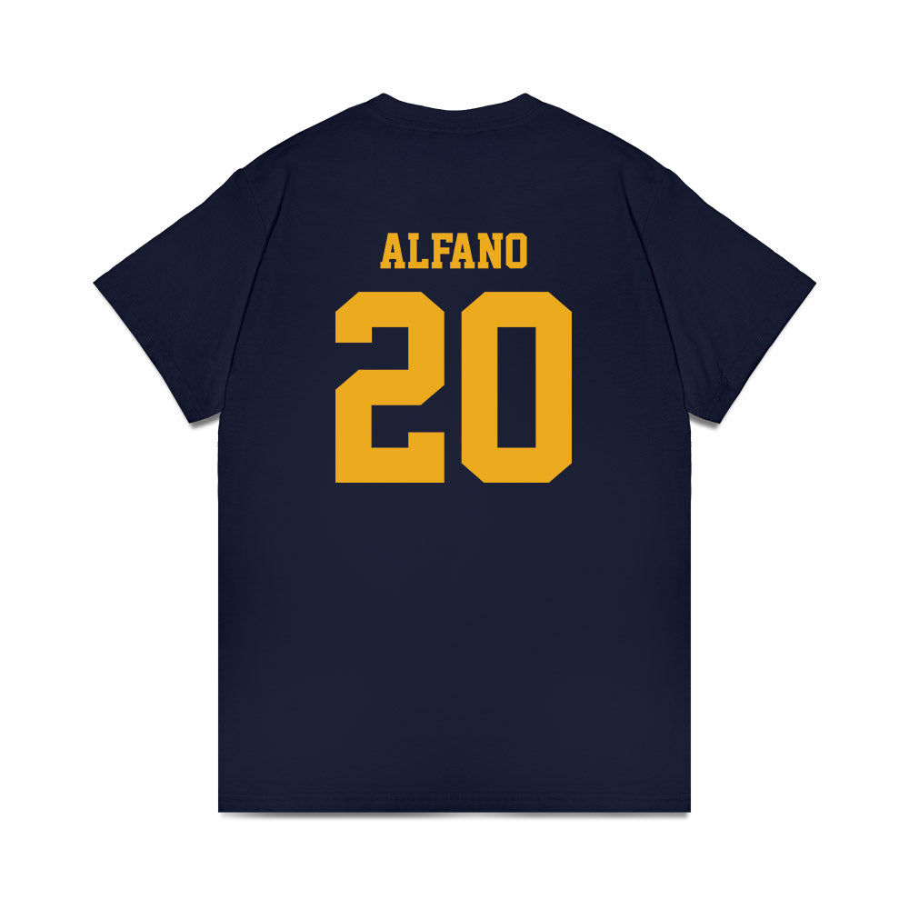 West Virginia - NCAA Baseball : CJ Alfano - NCAA® Replica Shersey T-Shirt-1