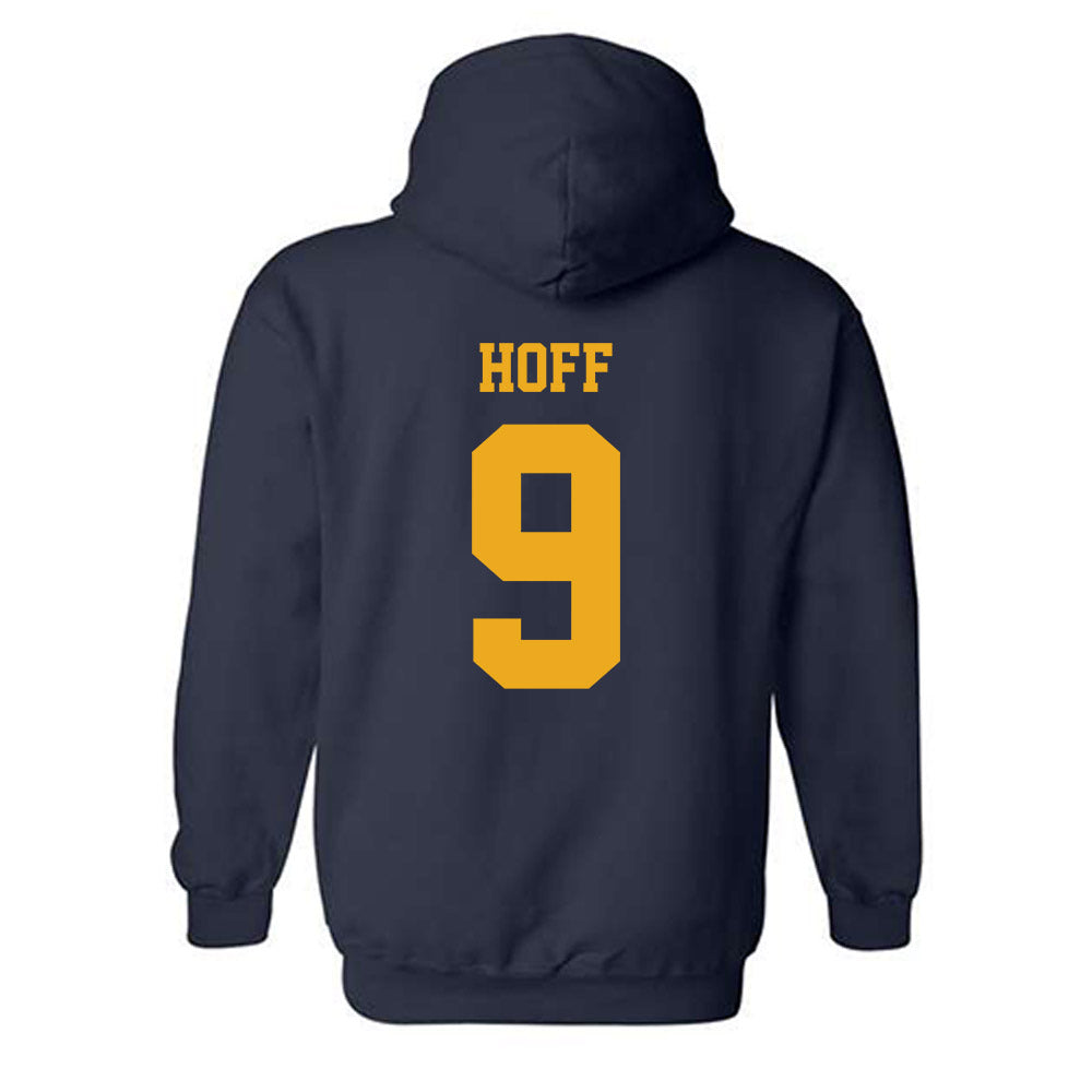 West Virginia - NCAA Baseball : Bryson Hoff - NCAA® Replica Shersey Hooded Sweatshirt-1