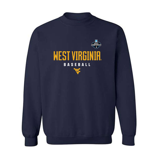 West Virginia - NCAA Baseball : Korey Alston - NCAA® Replica Shersey Crewneck Sweatshirt-0