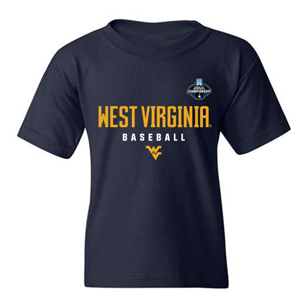 West Virginia - NCAA Baseball : Bryson Thacker - NCAA® Replica Shersey Youth T-Shirt-0