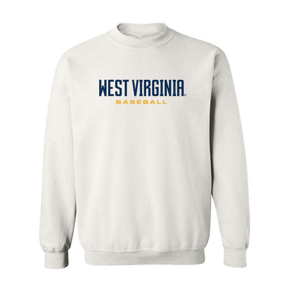 West Virginia - NCAA Baseball : - Roster Crewneck Sweatshirt-0