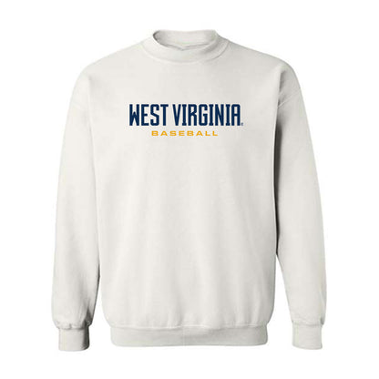 West Virginia - NCAA Baseball : - Roster Crewneck Sweatshirt-0