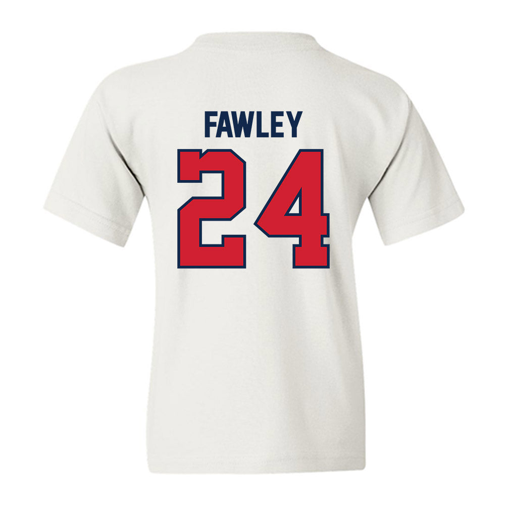Ole Miss - NCAA Baseball : Austin Fawley - NCAA® Replica Shersey Youth T-Shirt-1