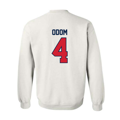Ole Miss - NCAA Baseball : Leo Odom - NCAA® Replica Shersey Crewneck Sweatshirt-1