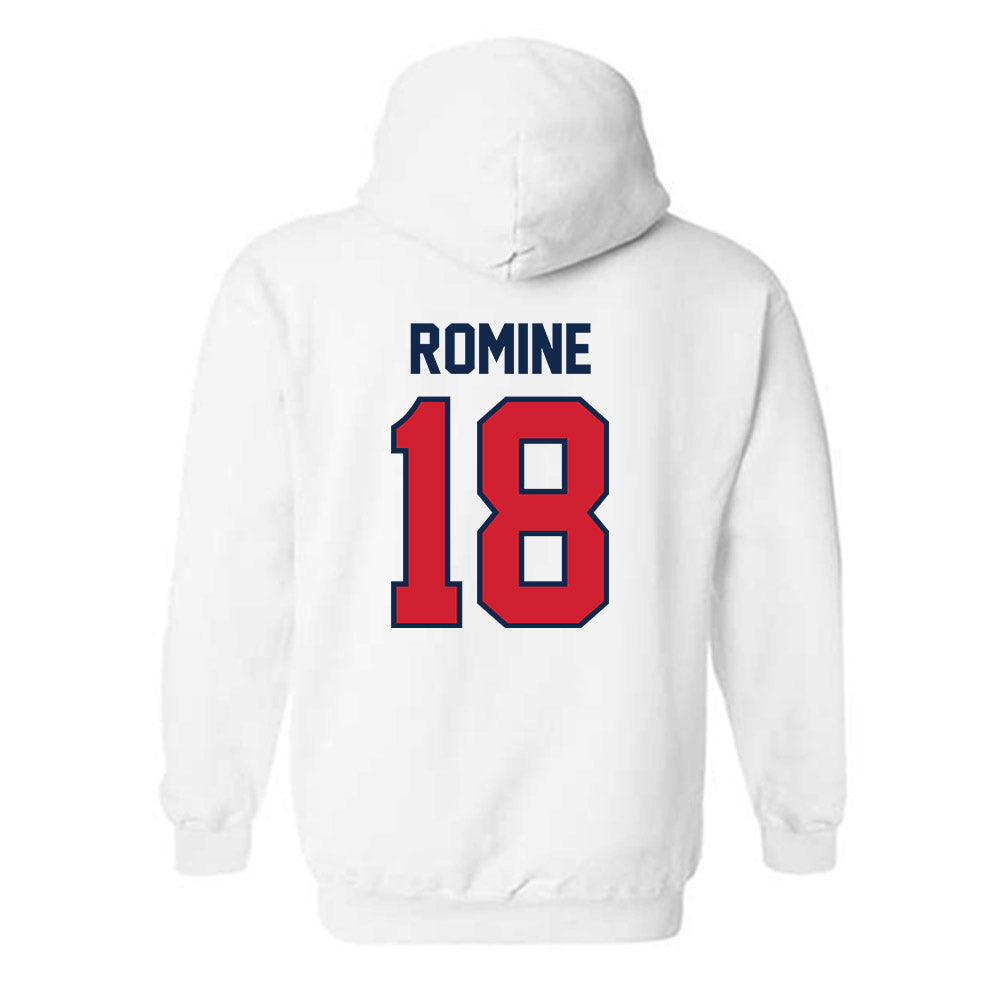 Ole Miss - NCAA Baseball : Luke Romine - NCAA® Replica Shersey Hooded Sweatshirt-1