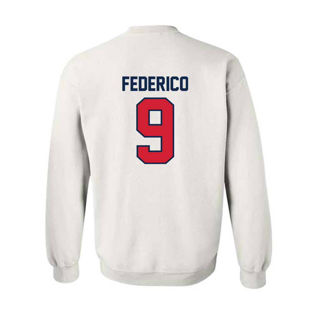 Ole Miss - NCAA Baseball : Hayden Federico - NCAA® Replica Shersey Crewneck Sweatshirt-1