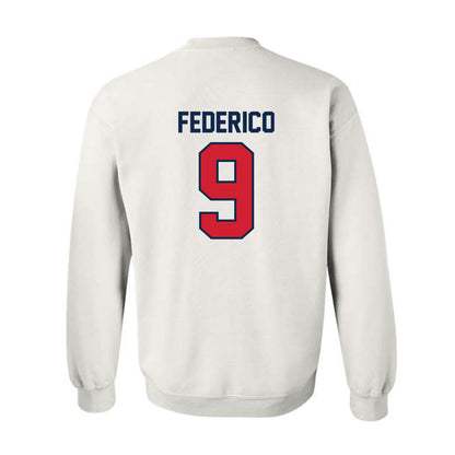 Ole Miss - NCAA Baseball : Hayden Federico - NCAA® Replica Shersey Crewneck Sweatshirt-1