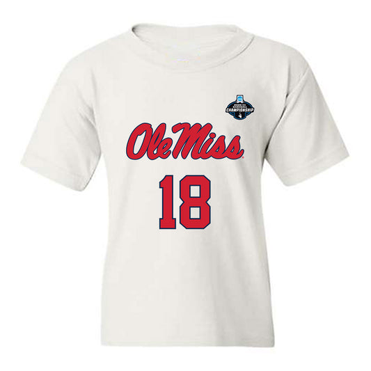 Ole Miss - NCAA Baseball : Luke Romine - NCAA® Replica Shersey Youth T-Shirt-0