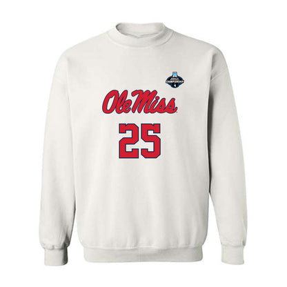 Ole Miss - NCAA Baseball : Daniel Pacella - NCAA® Replica Shersey Crewneck Sweatshirt-0