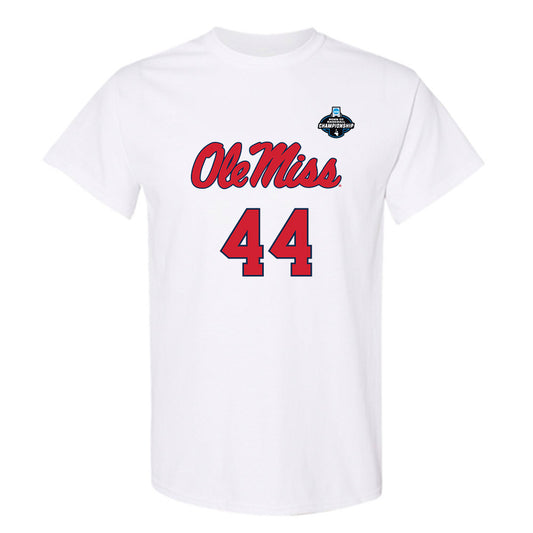 Ole Miss - NCAA Baseball : Jake Reigert - NCAA® Replica Shersey T-Shirt-0