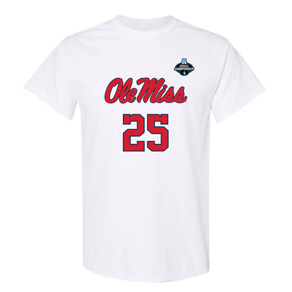 Ole Miss - NCAA Baseball : Daniel Pacella - NCAA® Replica Shersey T-Shirt-0