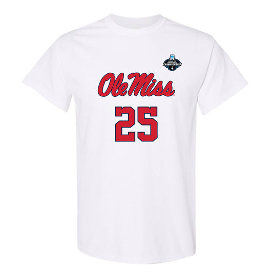 Ole Miss - NCAA Baseball : Daniel Pacella - NCAA® Replica Shersey T-Shirt-0