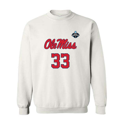 Ole Miss - NCAA Baseball : Landon Koenig - NCAA® Replica Shersey Crewneck Sweatshirt-0