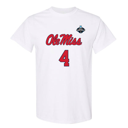 Ole Miss - NCAA Baseball : Leo Odom - NCAA® Replica Shersey T-Shirt-0