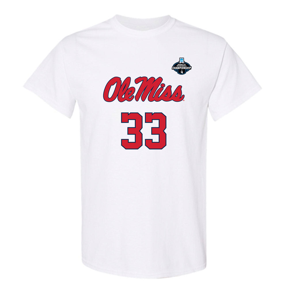 Ole Miss - NCAA Baseball : Landon Koenig - NCAA® Replica Shersey T-Shirt-0
