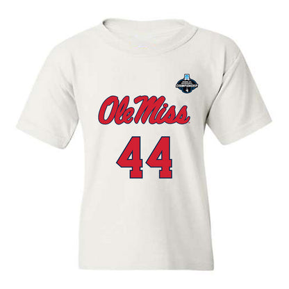 Ole Miss - NCAA Baseball : Jake Reigert - NCAA® Replica Shersey Youth T-Shirt-0