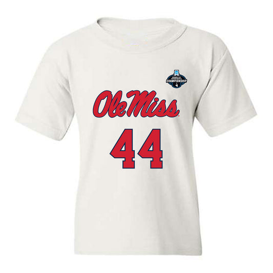 Ole Miss - NCAA Baseball : Jake Reigert - NCAA® Replica Shersey Youth T-Shirt-0