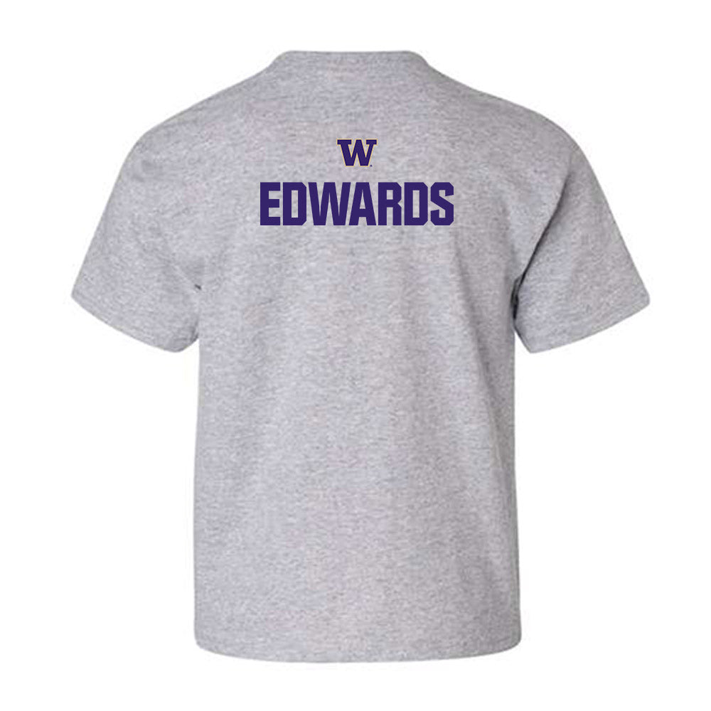 Washington - NCAA Women's Track & Field : Adrienne Edwards - Classic Shersey Youth T-Shirt-1