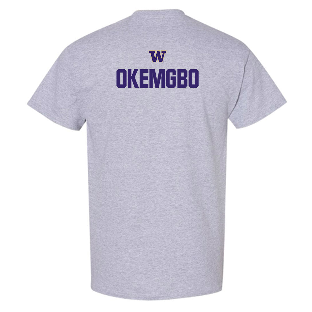 Washington - NCAA Women's Track & Field : Chiche Okemgbo - Classic Shersey T-Shirt-1