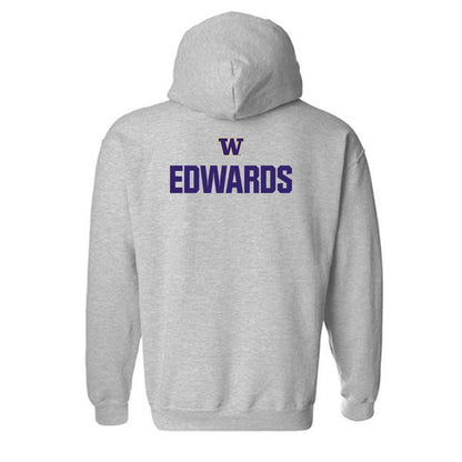 Washington - NCAA Women's Track & Field : Adrienne Edwards - Classic Shersey Hooded Sweatshirt-1
