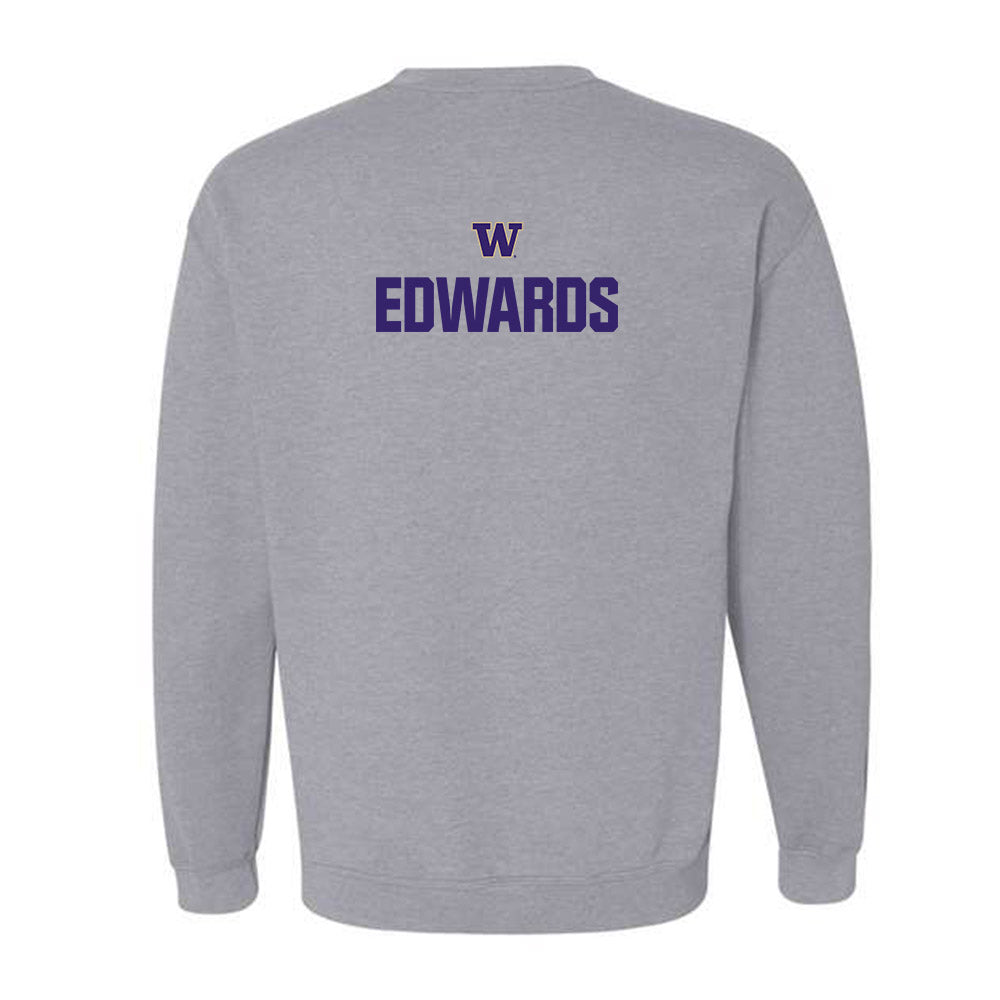 Washington - NCAA Women's Track & Field : Adrienne Edwards - Classic Shersey Crewneck Sweatshirt-1