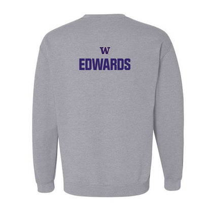 Washington - NCAA Women's Track & Field : Adrienne Edwards - Classic Shersey Crewneck Sweatshirt-1