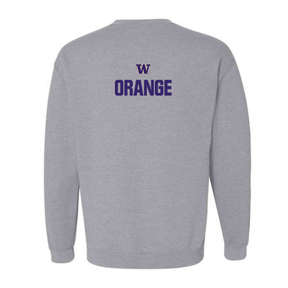 Washington - NCAA Women's Track & Field : Saydi Orange - Classic Shersey Crewneck Sweatshirt-1