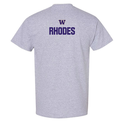 Washington - NCAA Men's Track & Field : Alexander Rhodes - Classic Shersey T-Shirt-1