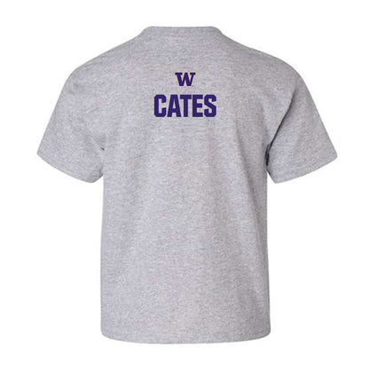 Washington - NCAA Men's Track & Field : Tomeko Cates - Classic Shersey Youth T-Shirt-1