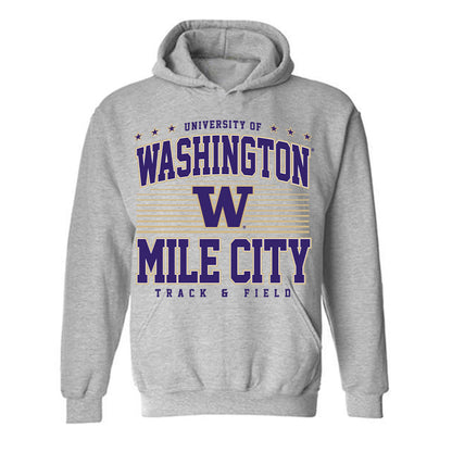 Washington - NCAA Women's Track & Field : Adrienne Edwards - Classic Shersey Hooded Sweatshirt-0