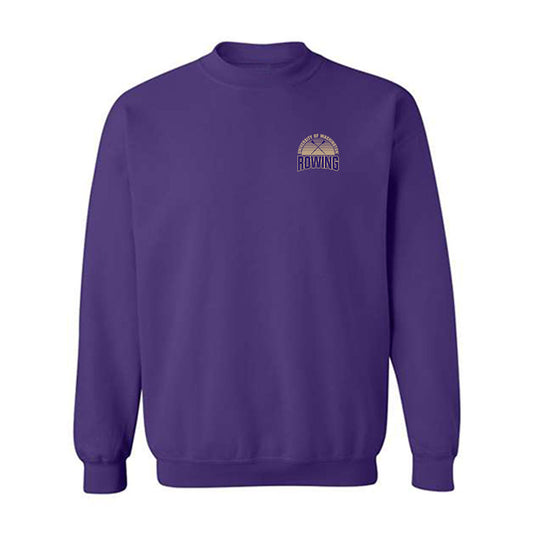 Washington - NCAA Men's Rowing : - Roster Crewneck Sweatshirt-0