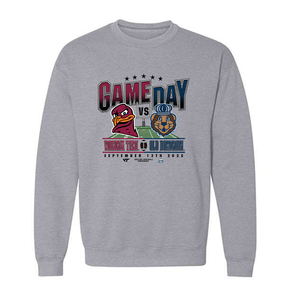 Virginia Tech - NCAA Football : - Crewneck Sweatshirt-0