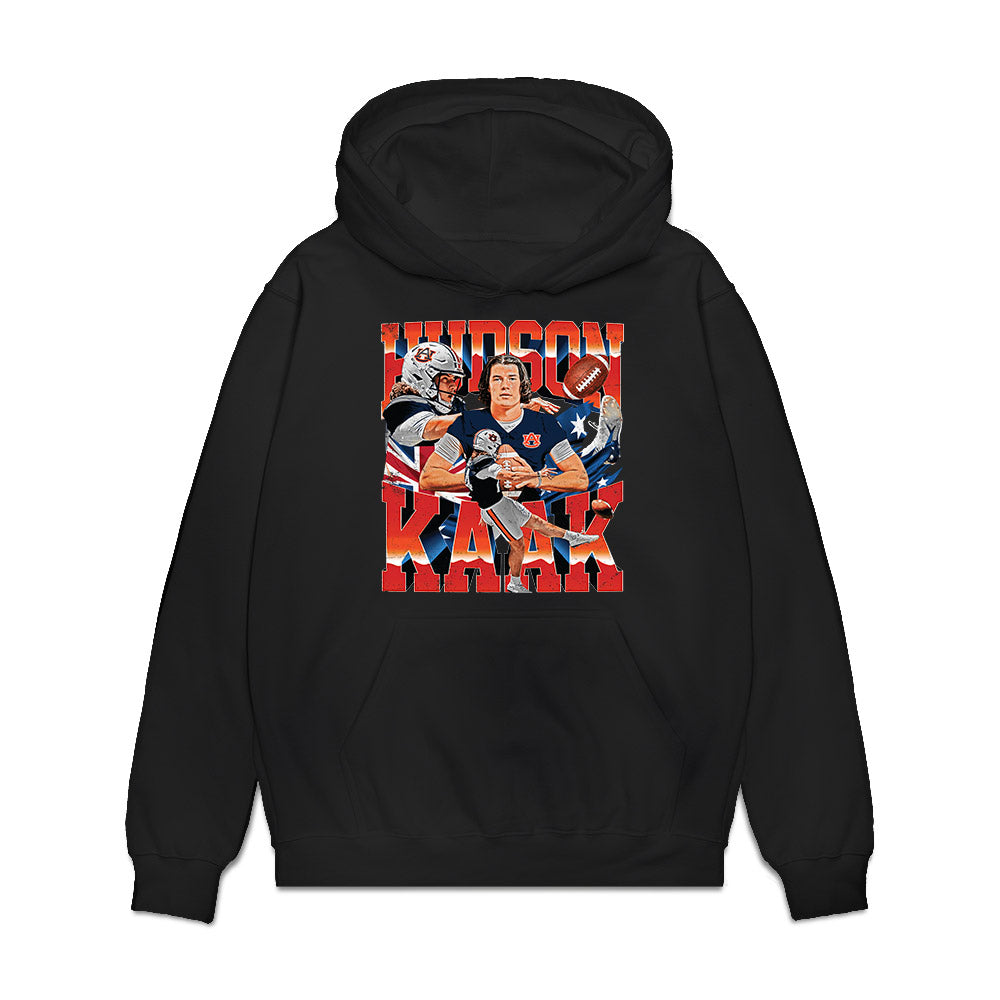 Auburn - NCAA Football : Hudson Kaak - Premium Hooded Sweatshirt-0